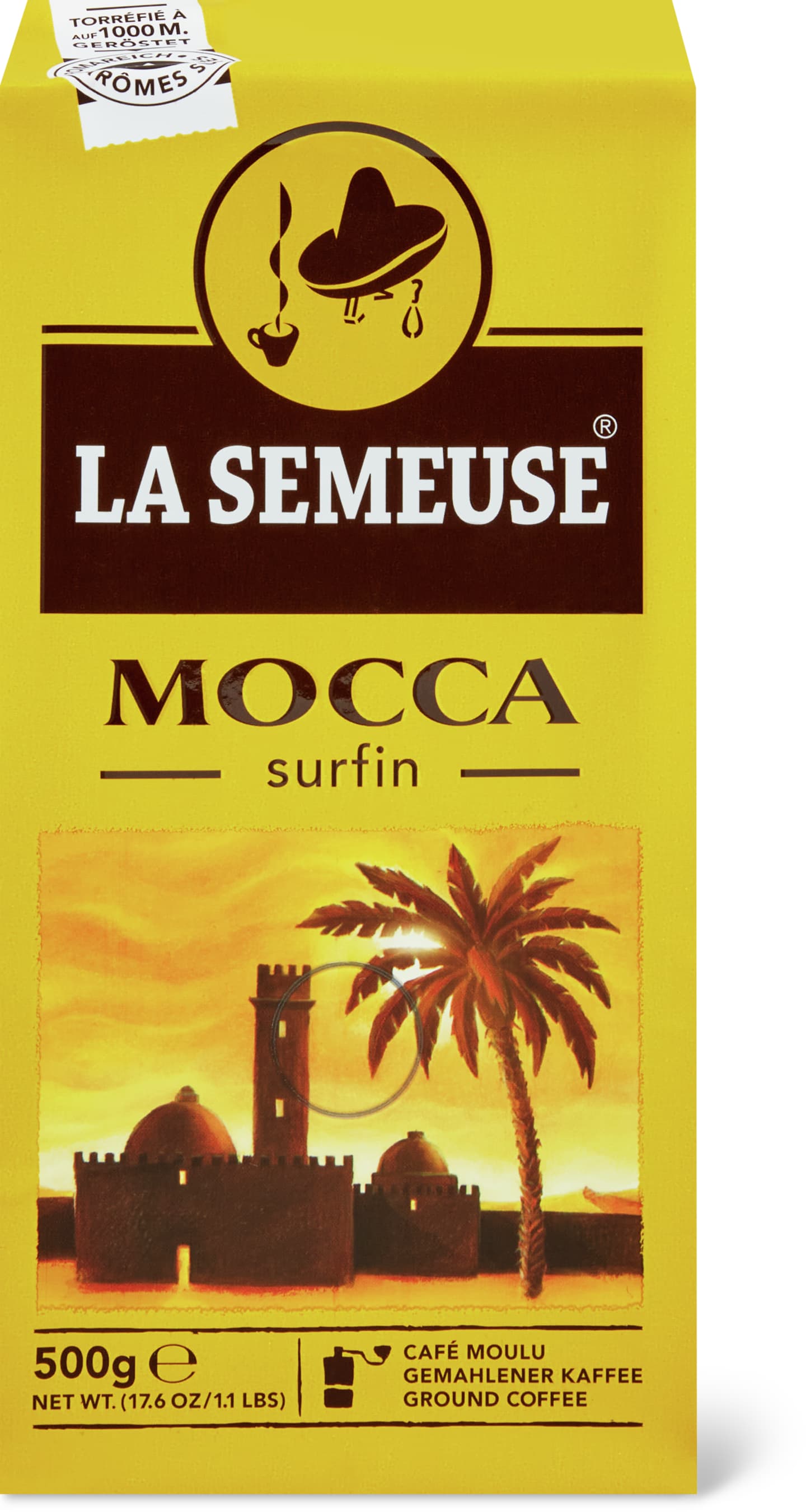 La Semeuse Mocca Surfin gemahlener Kaffee 500g